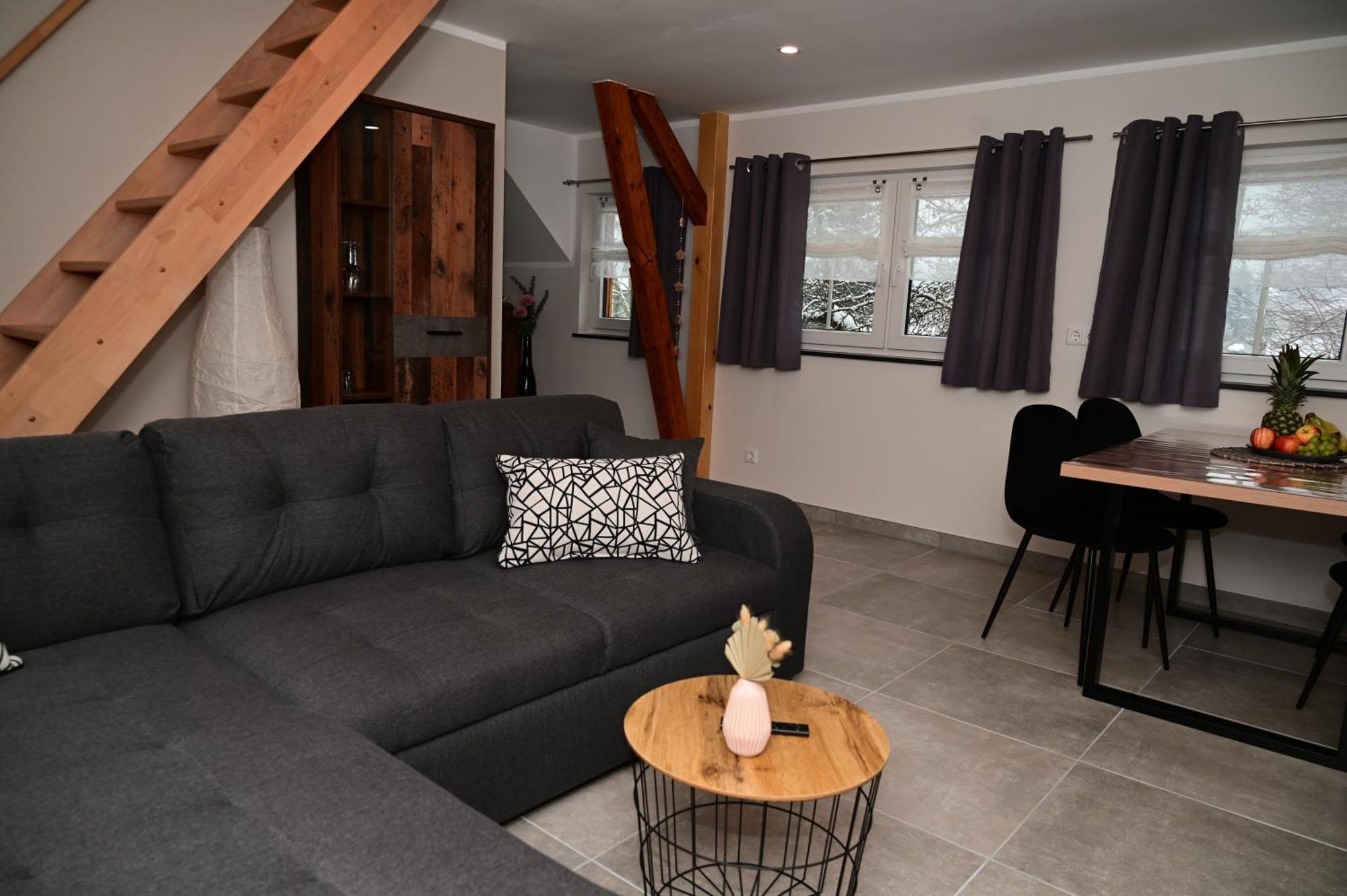 Ferienwohnung Am Kalten Bach Durrrohrsdorf Esterno foto