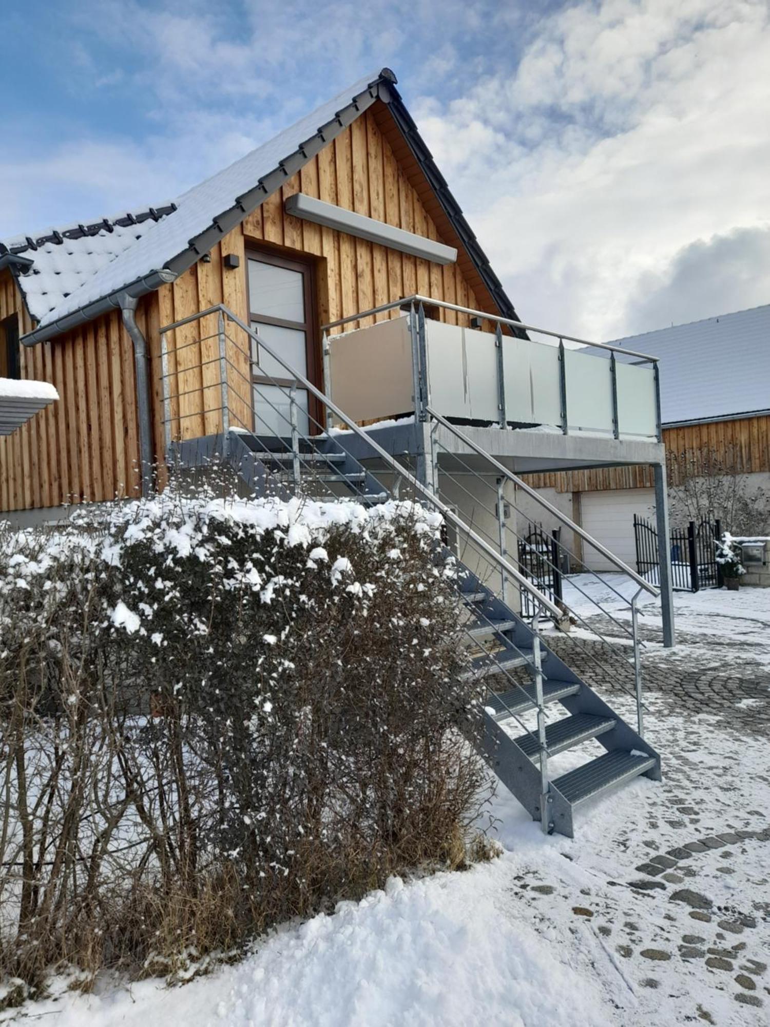 Ferienwohnung Am Kalten Bach Durrrohrsdorf Esterno foto